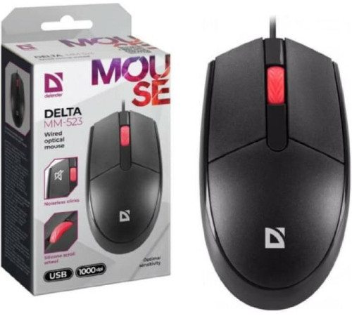 DEFENDER (52523) DELTA MM-523 черный