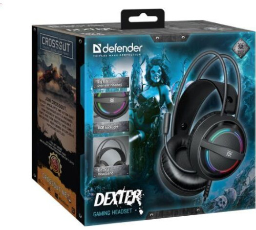 DEFENDER (64595) Dexter RGB, провод 2.2 м