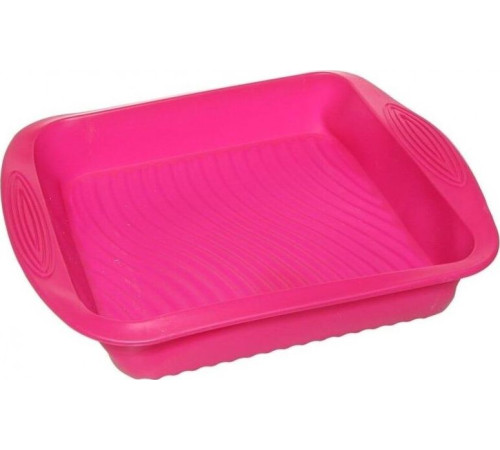 MALLONY Форма для выпечки квадратная ROSEO (силикон) (007237)