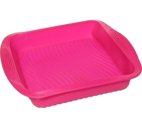 MALLONY Форма для выпечки квадратная ROSEO (силикон) (007237)