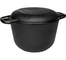 ГАРДАРИКА 1306-4 чугун 6,0л с крышкой-сковородой 550002174