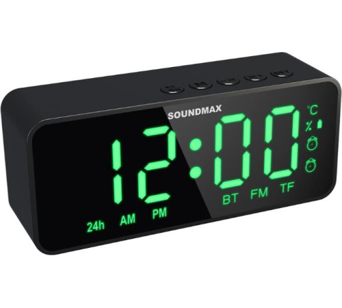 SOUNDMAX SM-1520B черный \зеленый