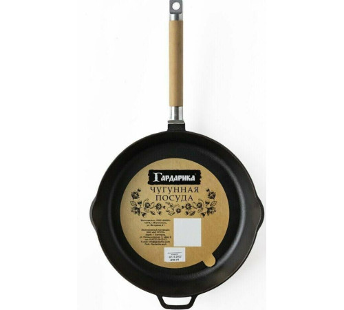 ГАРДАРИКА 0328 чугун 28см глуб съем/руч 550002175