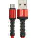 SMARTBUY (iK-12-S26r) S26 MicroUSB красный, 3 А, QC, нейл.,1 м