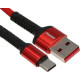 SMARTBUY (iK-12-S26r) S26 MicroUSB красный, 3 А, QC, нейл.,1 м