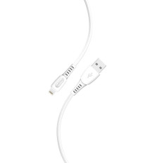 SMARTBUY (iK-512-S40w) S40 Lightning белый, 2.4 А, 1 м,
