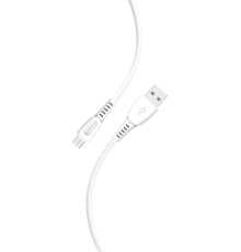 SMARTBUY (iK-12-S40w) S40 MicroUSB белый, 2.4 А, 1 м