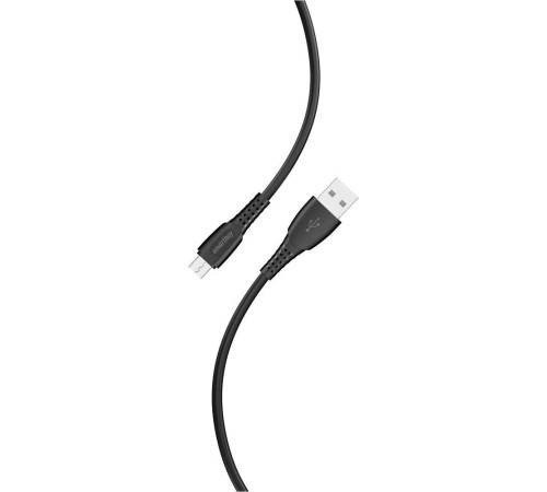 SMARTBUY (iK-12-S40b) S40 MicroUSB черный, 2.4 А, 1 м,