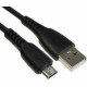 SMARTBUY (iK-12-S40b) S40 MicroUSB черный, 2.4 А, 1 м,