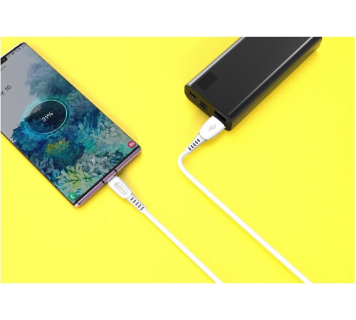 SMARTBUY (iK-3112-S40w) S40 Type C белый, 3 А, 1 м