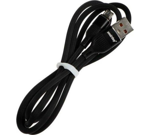 SMARTBUY (iK-12-S72b) S72 MicroUSB черный, 2.4 А, сил., 1м