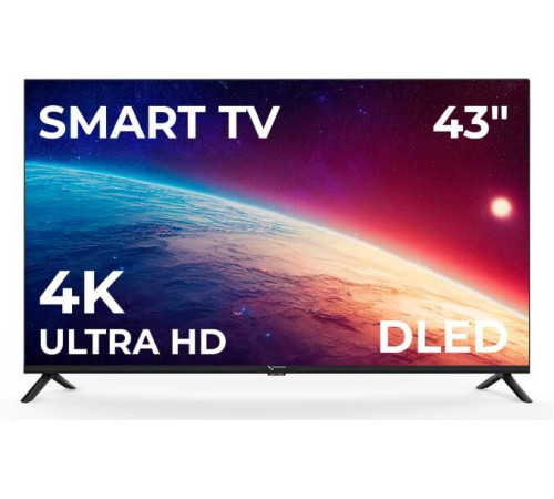 ТРИКОЛОР H43U5500SA UHD 4K SMART TV Android Безрамочный