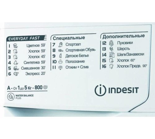 INDESIT EWSB 5085 CIS