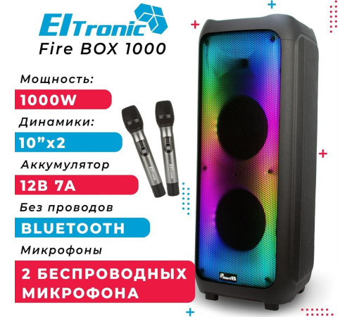 ELTRONIC (20-61) FIRE BOX 1000 - колонка 10