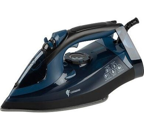 LEONORD LE-1801 черно-синий (3000Вт, пар, спрей, пар. удар, самооч.,керамическая подошва) 270079