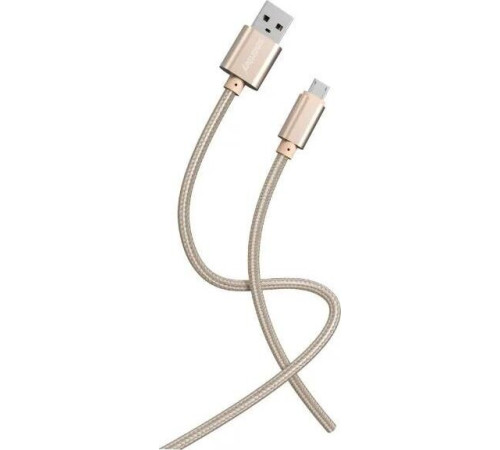 SMARTBUY (iK-12-S02g) S02 MicroUSB золотистый, 3 А, 1 м