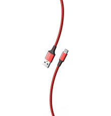 SMARTBUY (iK-22-S14rb) S14 MicroUSB красный/черн., 3 А, 2 м