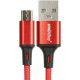 SMARTBUY (iK-22-S14rb) S14 MicroUSB красный/черн., 3 А, 2 м