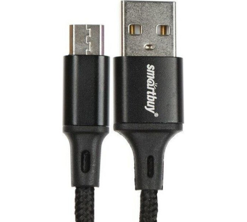 SMARTBUY (iK-12-S14b) S14 MicroUSB черный, 3 А, 1 м