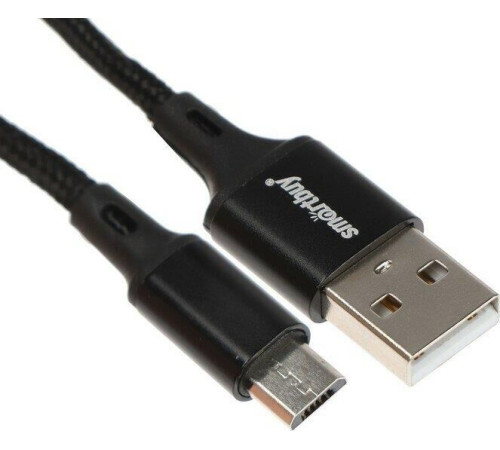 SMARTBUY (iK-12-S14b) S14 MicroUSB черный, 3 А, 1 м