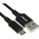 SMARTBUY (iK-22-S14b) S14 MicroUSB черный, 3 А, 2 м