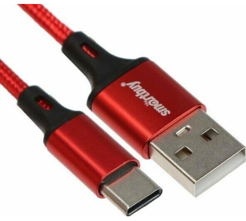 SMARTBUY (iK-3122-S14rb) S14 Type C красный/черн., 3 А, 2 м