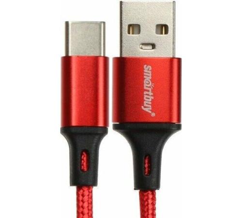 SMARTBUY (iK-3122-S14rb) S14 Type C красный/черн., 3 А, 2 м