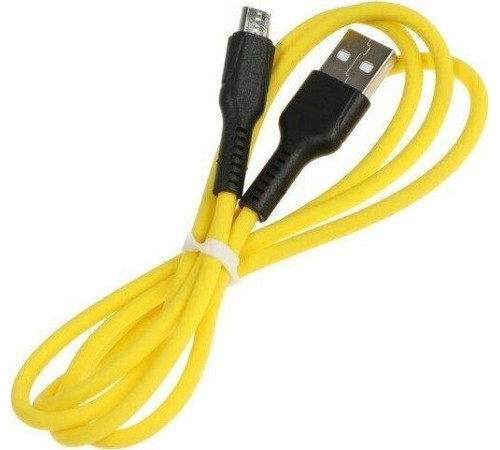 SMARTBUY (iK-12-S21by) S21 MicroUSB желтый, 2.4 А, сил., 1 м