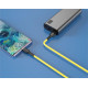 SMARTBUY (iK-12-S21by) S21 MicroUSB желтый, 2.4 А, сил., 1 м