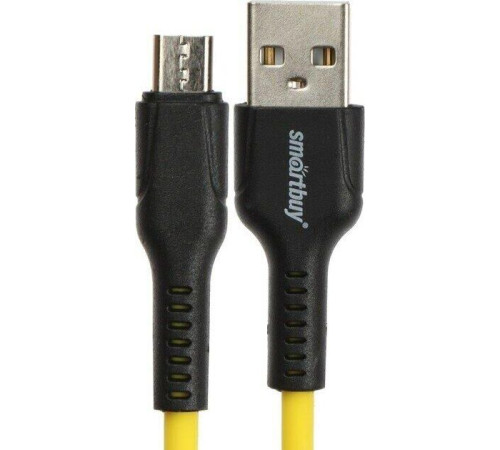 SMARTBUY (iK-12-S21by) S21 MicroUSB желтый, 2.4 А, сил., 1 м