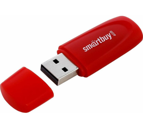 SMARTBUY (SB004GB2SCR) UFD 2.0 004GB Scout Red красный
