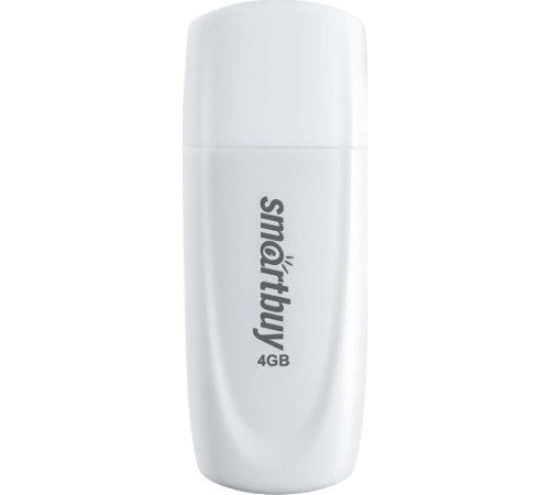 SMARTBUY (SB004GB2SCW) UFD 2.0 004GB Scout White белый