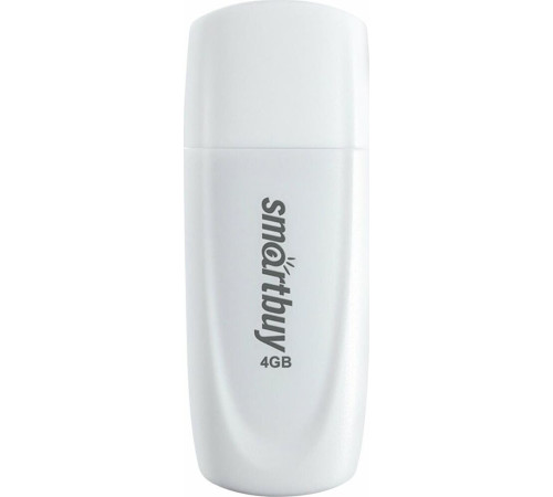 SMARTBUY (SB004GB2SCW) UFD 2.0 004GB Scout White белый
