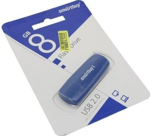 SMARTBUY (SB008GB2SCB) UFD 2.0 008GB Scout Blue синий