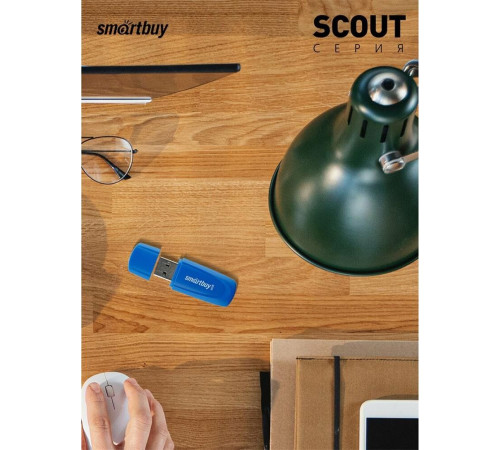 SMARTBUY (SB008GB2SCB) UFD 2.0 008GB Scout Blue синий