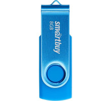 SMARTBUY (SB008GB2TWB) UFD 2.0 008GB Twist Blue синий