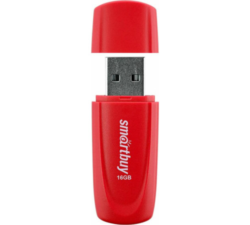 SMARTBUY (SB016GB2SCR) UFD 2.0 016GB Scout Red красный