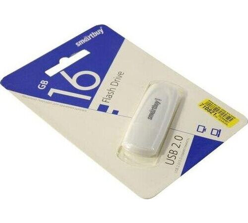 SMARTBUY (SB016GB2SCW) UFD 2.0 016GB Scout White белый