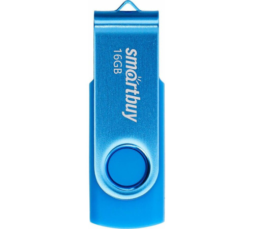 SMARTBUY (SB016GB2TWB) UFD 2.0 016GB Twist Blue синий