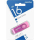SMARTBUY (SB016GB2TWP) UFD 2.0 016GB Twist Pink розовый