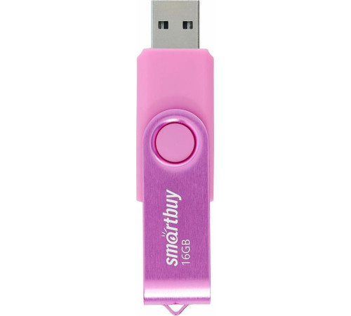 SMARTBUY (SB016GB2TWP) UFD 2.0 016GB Twist Pink розовый