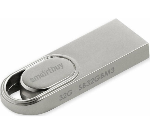 SMARTBUY (SB32GBM3) UFD 2.0 032GB M3 Metal стальной