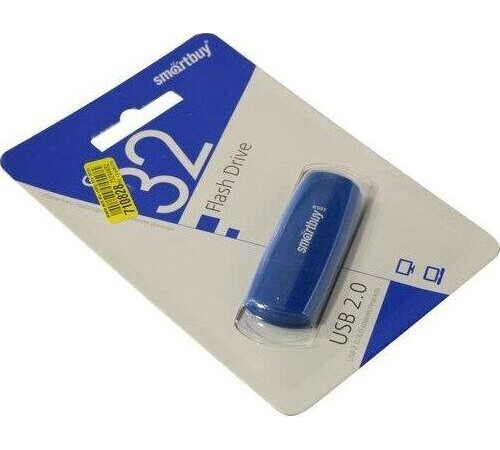 SMARTBUY (SB032GB2SCB) UFD 2.0 032GB Scout Blue синий