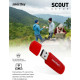 SMARTBUY (SB032GB2SCR) UFD 2.0 032GB Scout Red красный