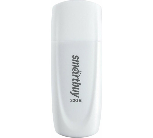 SMARTBUY (SB032GB2SCW) UFD 2.0 032GB Scout White белый