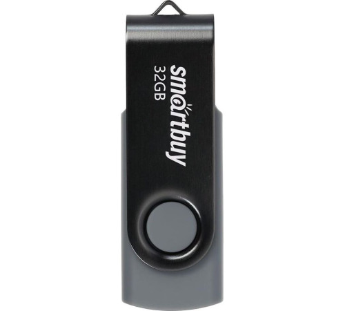 SMARTBUY (SB032GB2TWK) UFD 2.0 032GB Twist Black черный