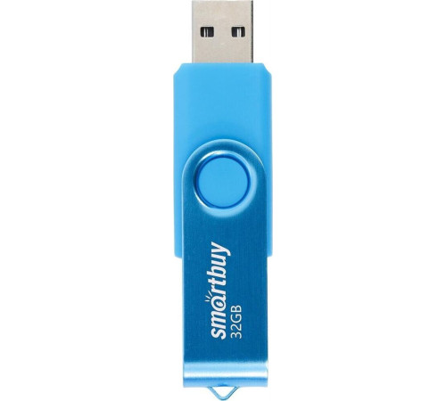 SMARTBUY (SB032GB2TWB) UFD 2.0 032GB Twist Blue синий