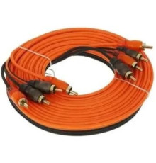 EDGE EDC-RB204 межблочный 2.5м черный/жёлтый (упак.:1шт)