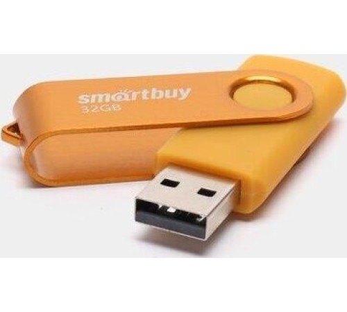 SMARTBUY (SB064GB2TWY) UFD 2.0 064GB Twist Yellow желтый