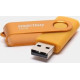 SMARTBUY (SB064GB2TWY) UFD 2.0 064GB Twist Yellow желтый